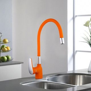 Смеситель для кухни Frap F4453-02 оранжевый